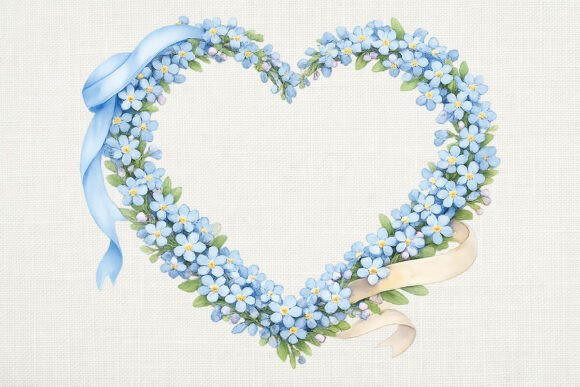 Download Memorial Floral Heart Frame PNG - Premium Resources