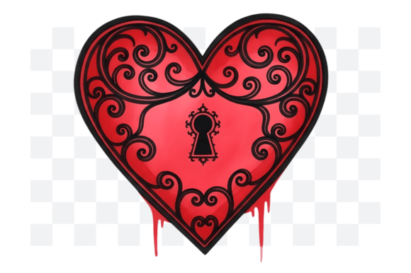 Download Red Gothic Dark Fantasy Love PNG Clipart - Premium Resources