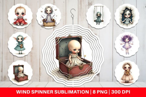 Download Wind Spinner Haunted Doll Spirits - Haunted doll Collection